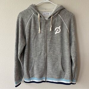 Peloton | Women's Fleece Lined Full Zip Hoodie Sweatshirt Size Small